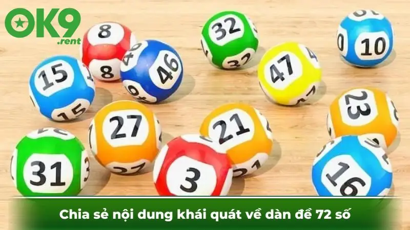 Chia sẻ nội dung khái quát về dàn đề 72 số