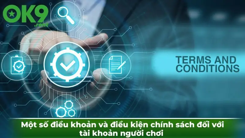 Một số điều khoản và điều kiện chính sách đối với tài khoản người chơi 